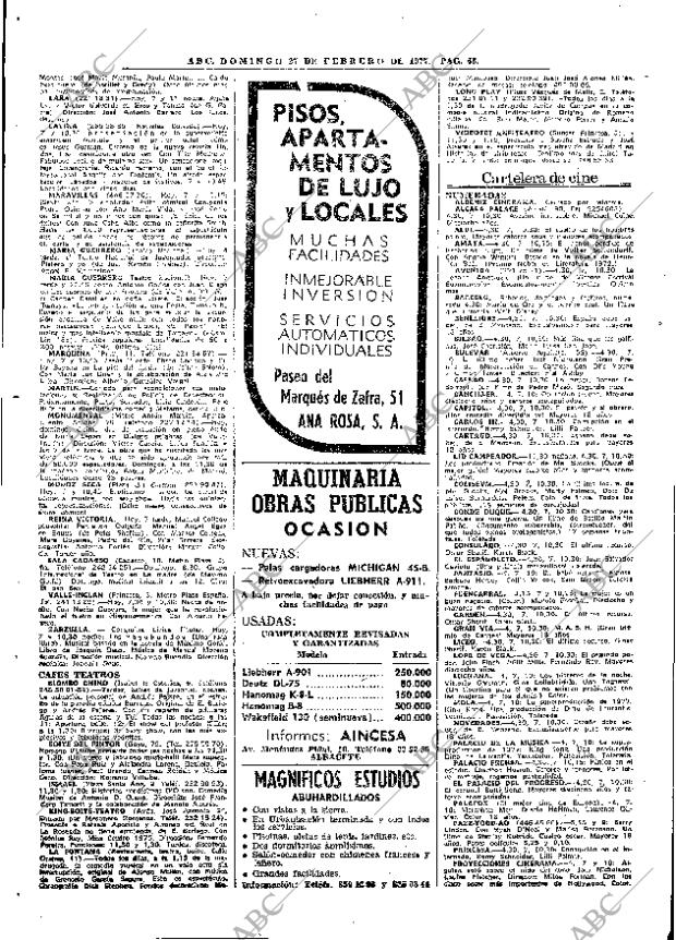 ABC MADRID 27-02-1977 página 80
