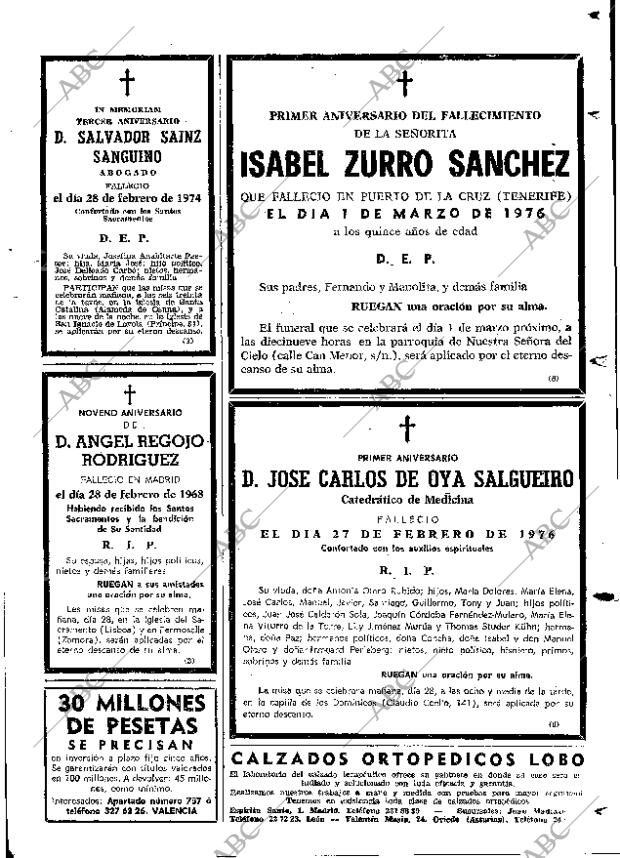 ABC MADRID 27-02-1977 página 95