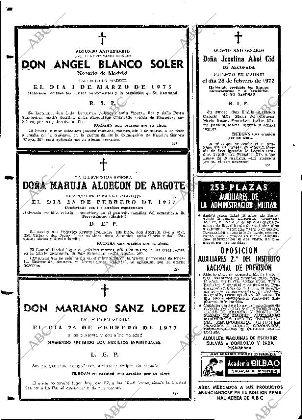 ABC MADRID 27-02-1977 página 98