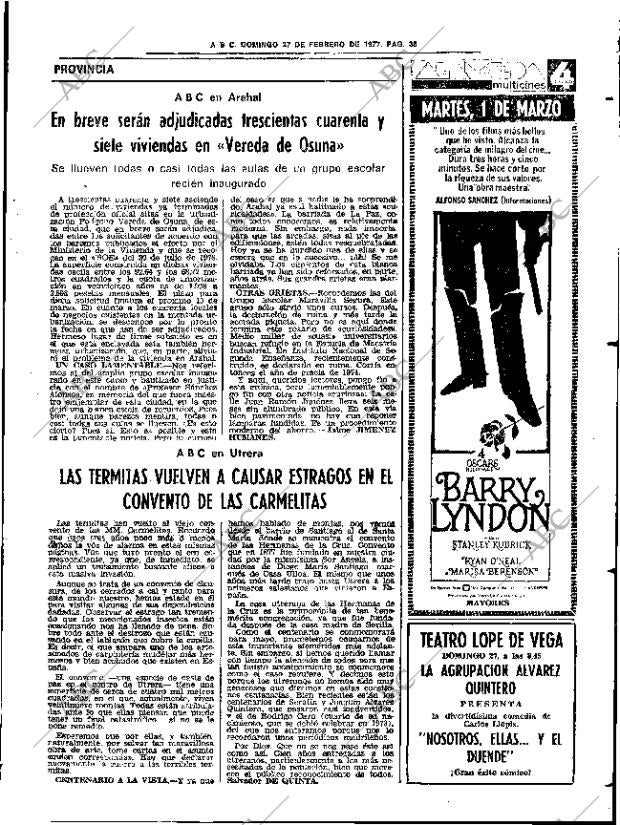 ABC SEVILLA 27-02-1977 página 49