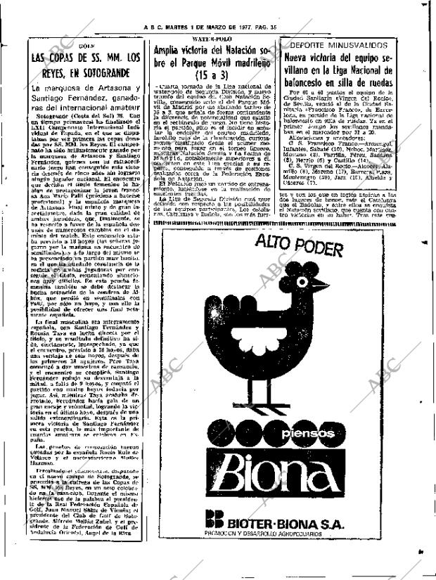 ABC SEVILLA 01-03-1977 página 65