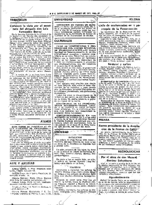 ABC SEVILLA 02-03-1977 página 38