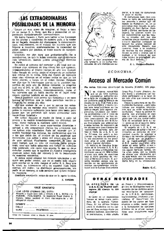 BLANCO Y NEGRO MADRID 02-03-1977 página 56