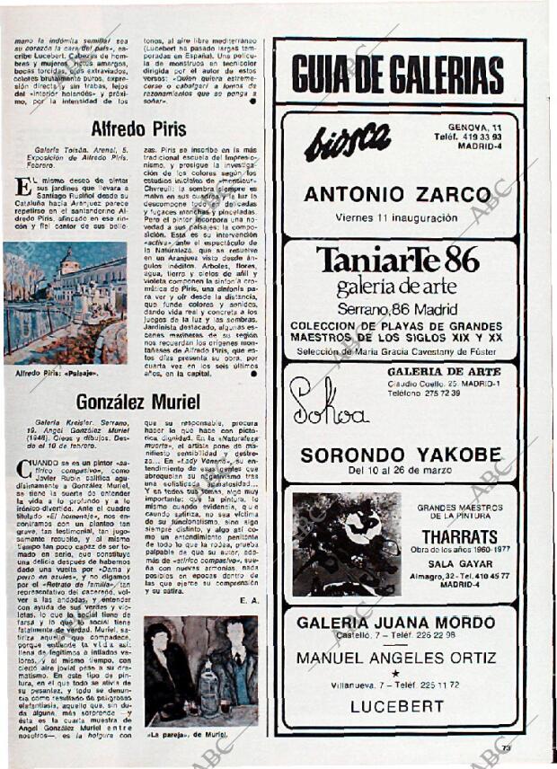 BLANCO Y NEGRO MADRID 02-03-1977 página 73