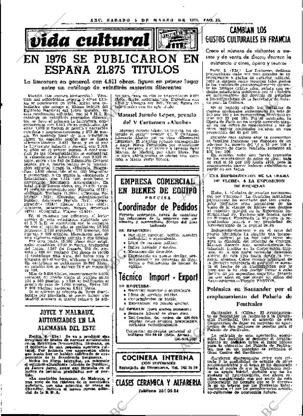 ABC MADRID 05-03-1977 página 45