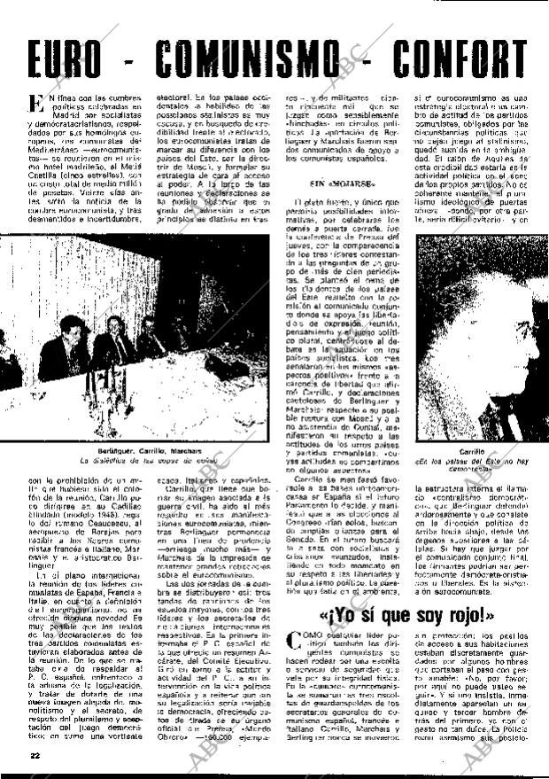 BLANCO Y NEGRO MADRID 09-03-1977 página 22
