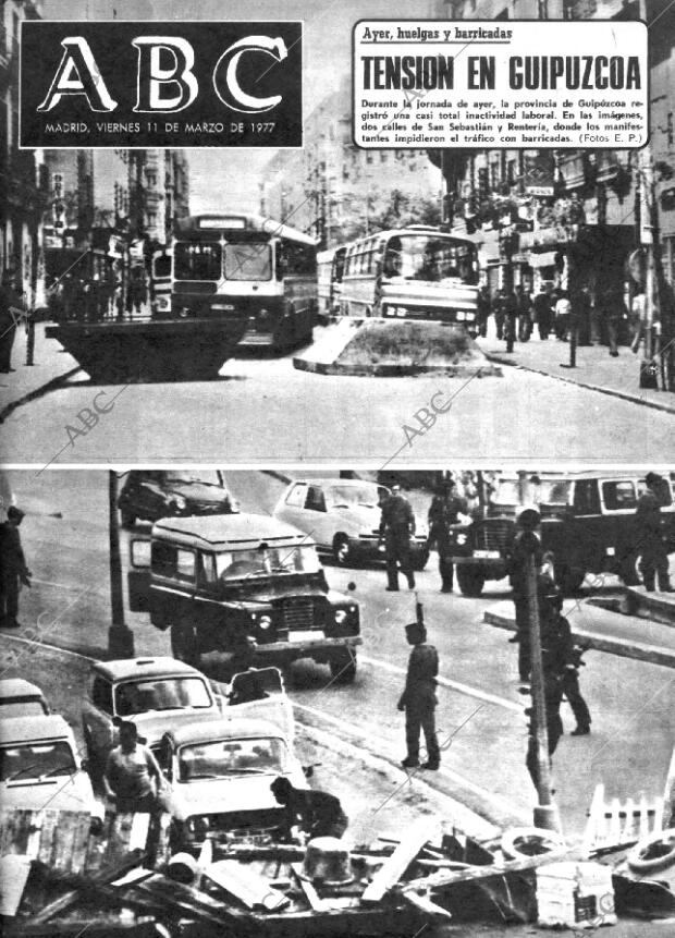 ABC MADRID 11-03-1977 página 1