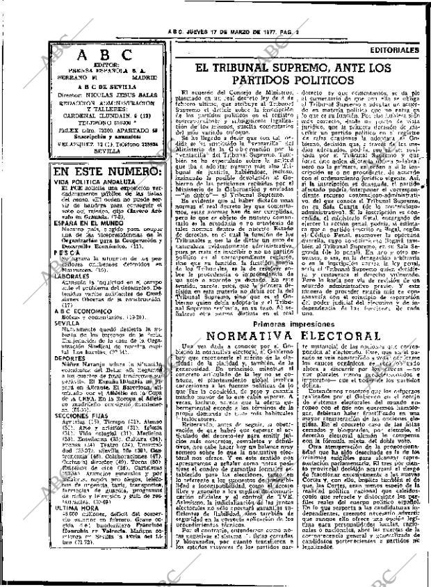 ABC SEVILLA 17-03-1977 página 16