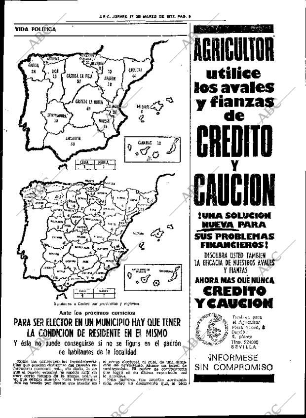 ABC SEVILLA 17-03-1977 página 23