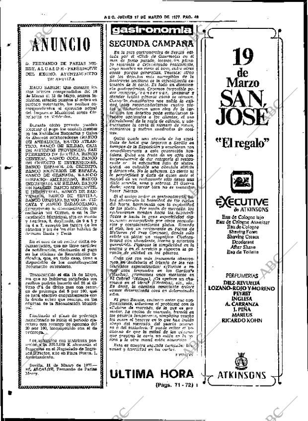 ABC SEVILLA 17-03-1977 página 60