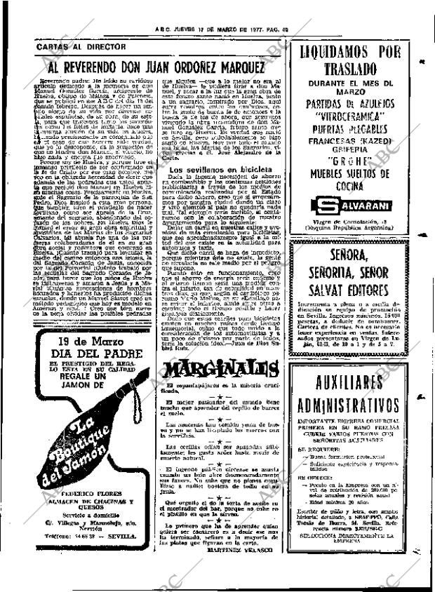 ABC SEVILLA 17-03-1977 página 63