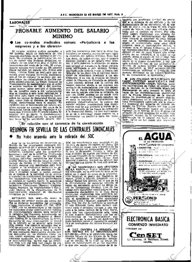 ABC SEVILLA 23-03-1977 página 17
