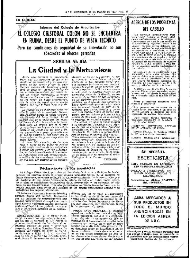 ABC SEVILLA 23-03-1977 página 29