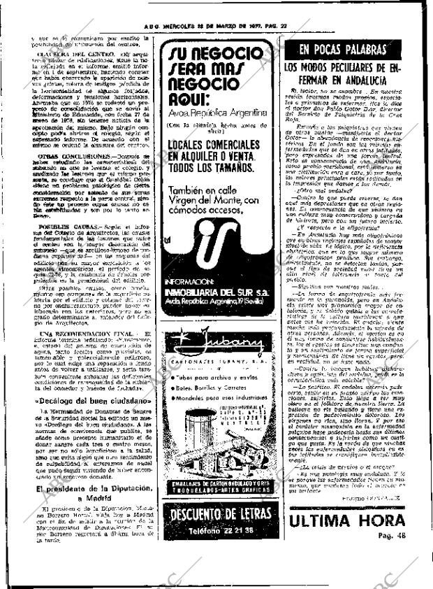 ABC SEVILLA 23-03-1977 página 30