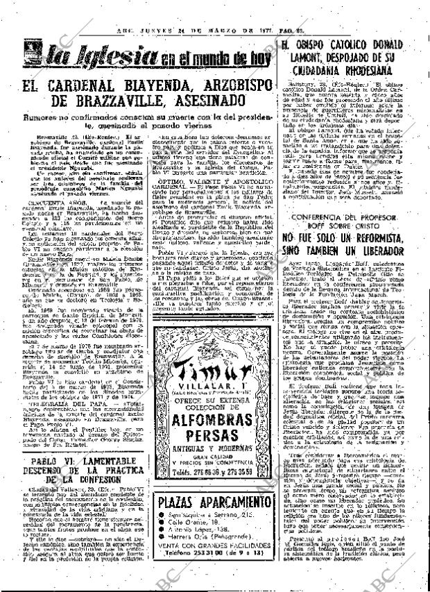 ABC MADRID 24-03-1977 página 45