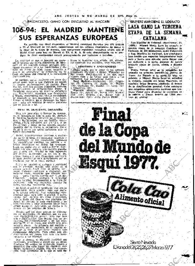 ABC MADRID 24-03-1977 página 87