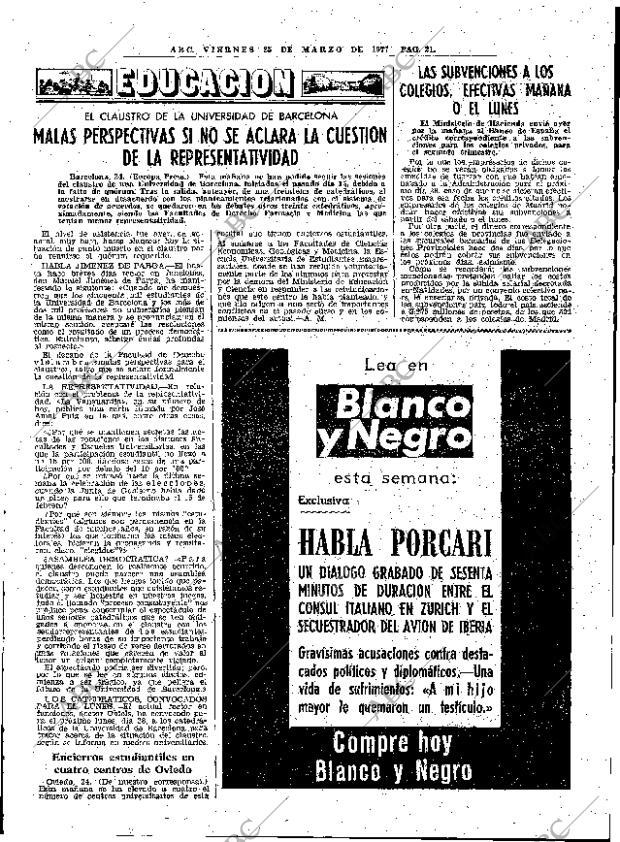 ABC MADRID 25-03-1977 página 33