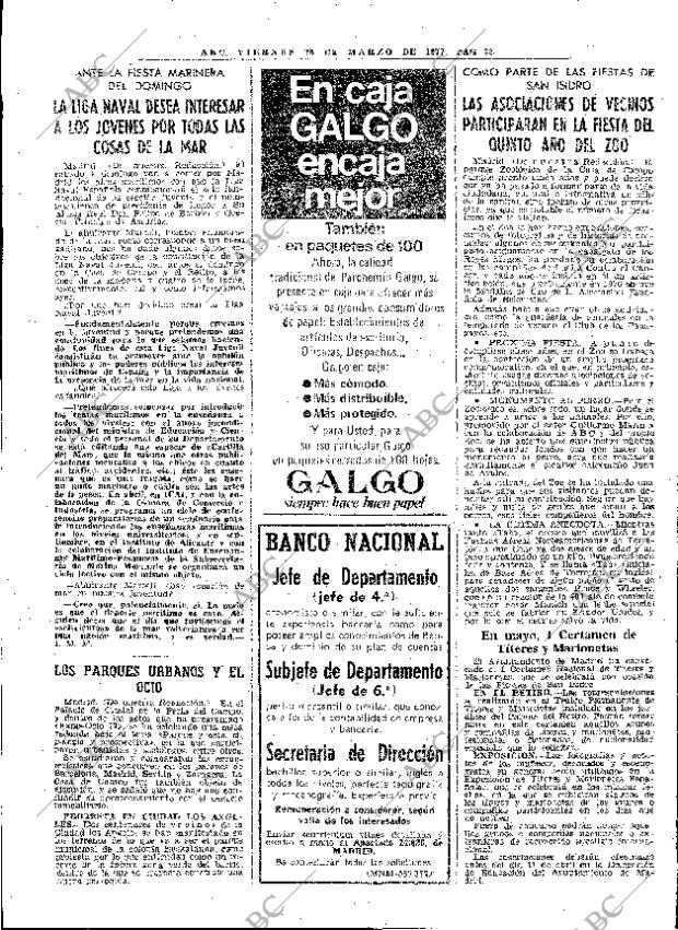 ABC MADRID 25-03-1977 página 44