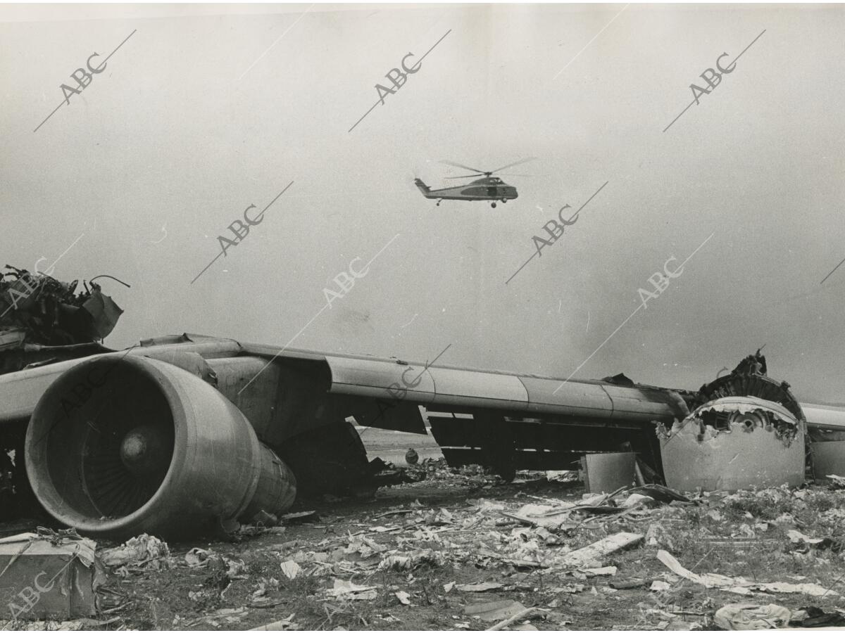 Catástrofe aérea en el Aeropuerto de los Rodeos - Archivo ABC
