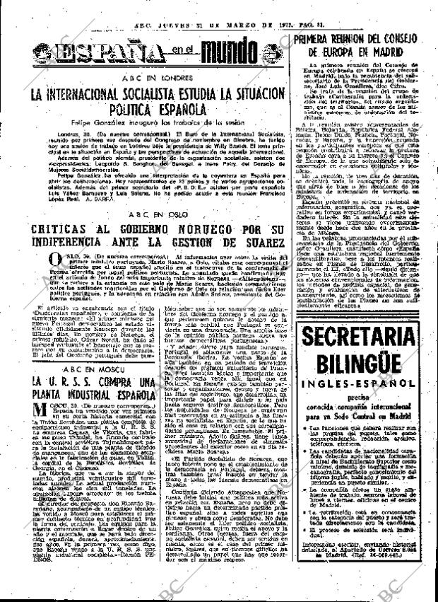 ABC MADRID 31-03-1977 página 33