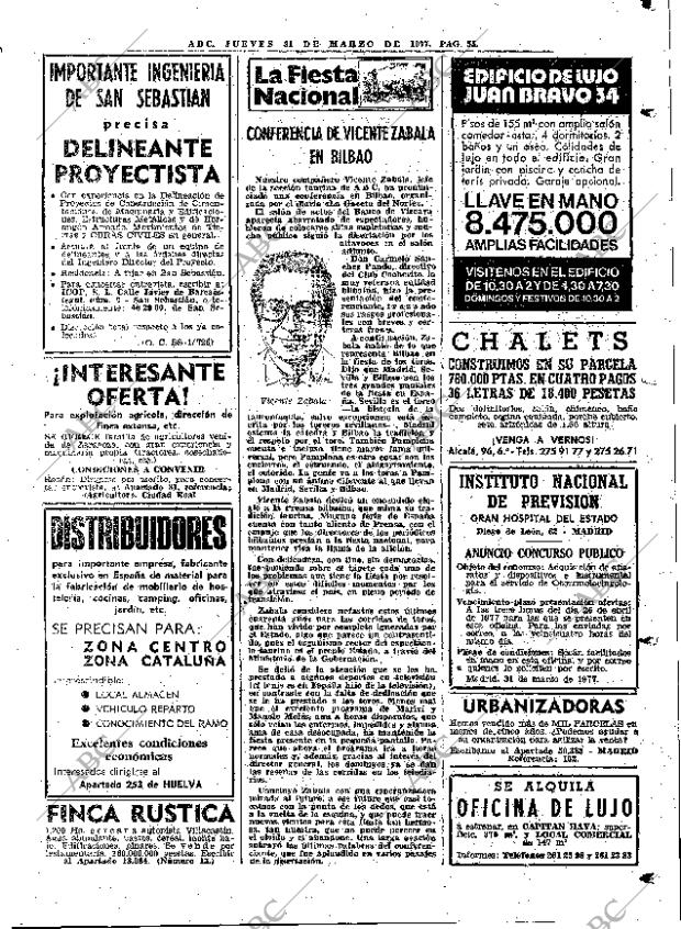 ABC MADRID 31-03-1977 página 67