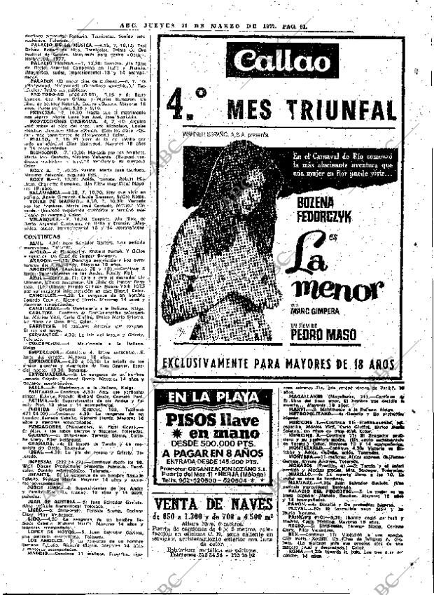 ABC MADRID 31-03-1977 página 73