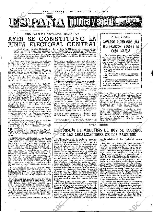 ABC MADRID 01-04-1977 página 22