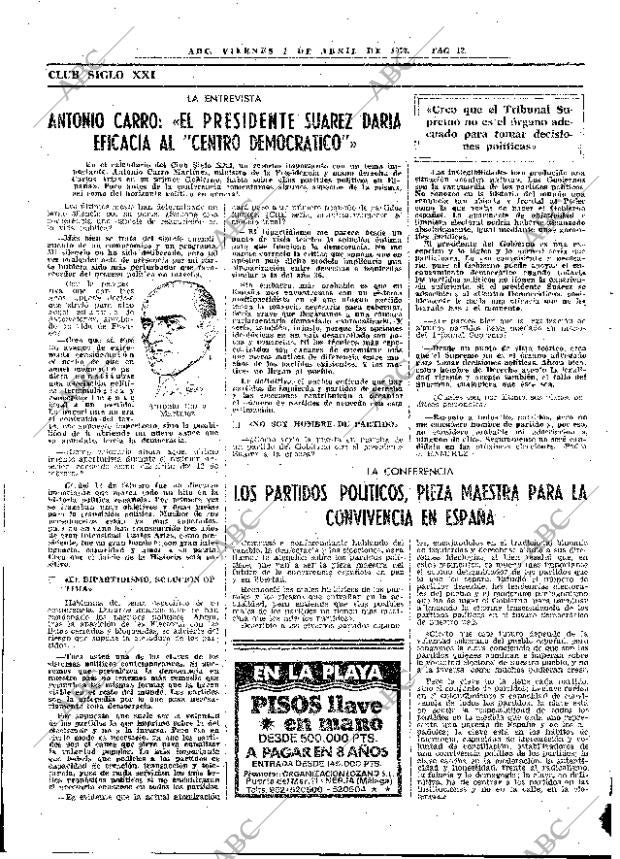 ABC MADRID 01-04-1977 página 28