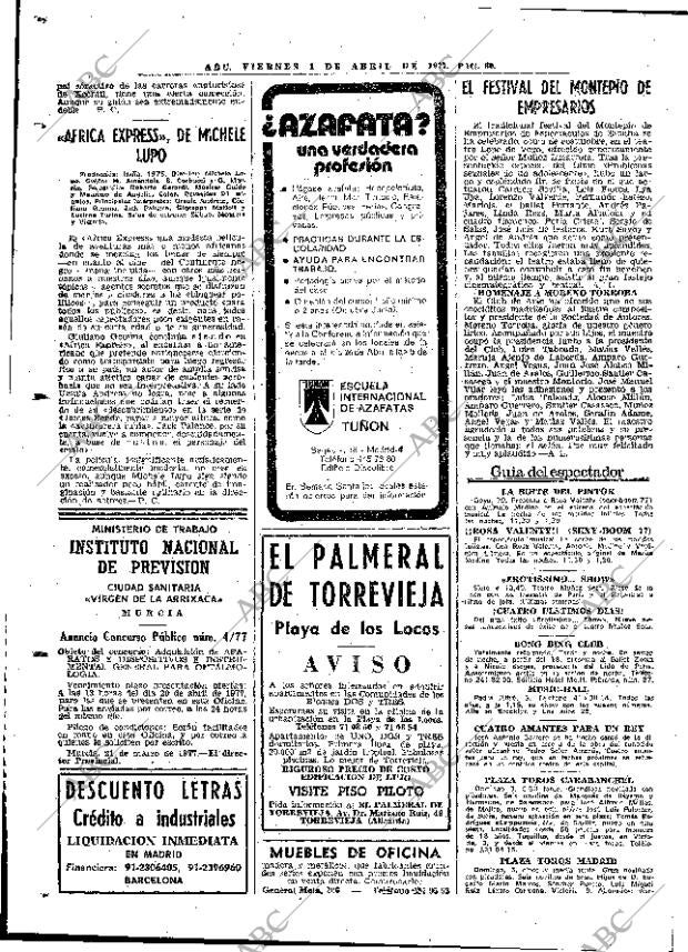ABC MADRID 01-04-1977 página 74