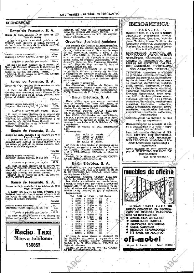 ABC SEVILLA 01-04-1977 página 23