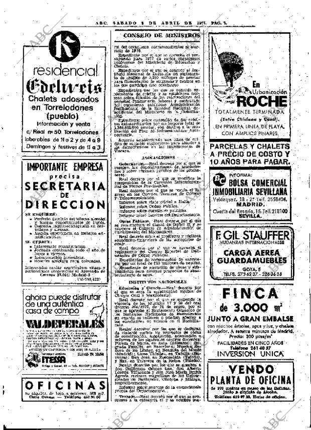 ABC MADRID 02-04-1977 página 19