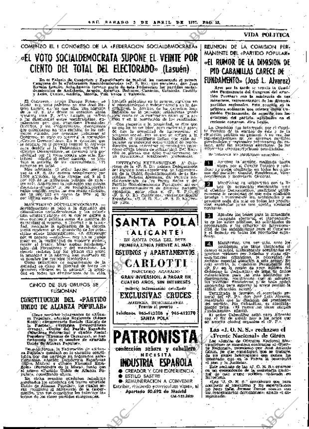 ABC MADRID 02-04-1977 página 25