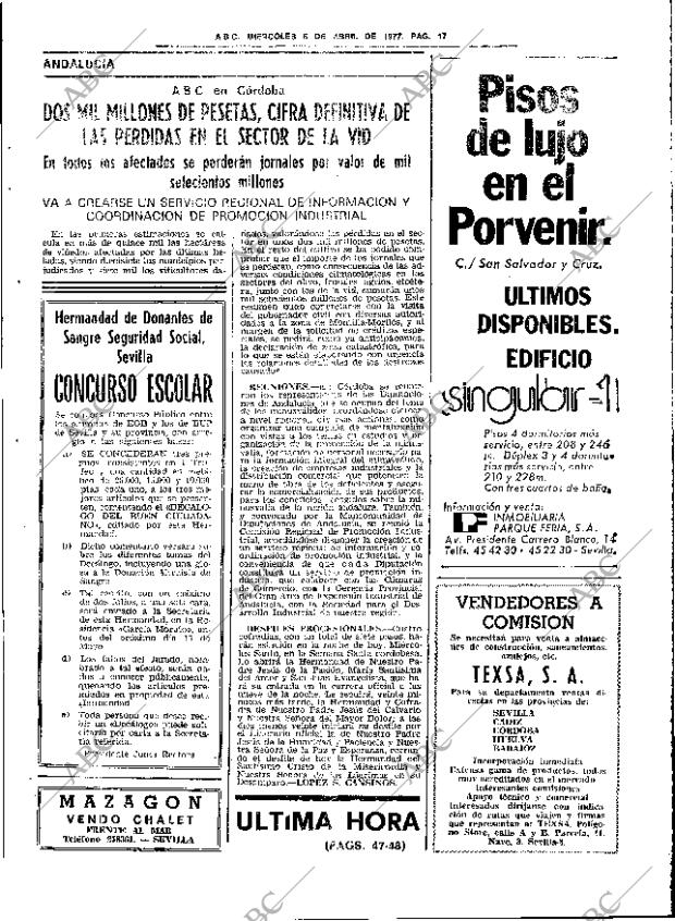 ABC SEVILLA 06-04-1977 página 31