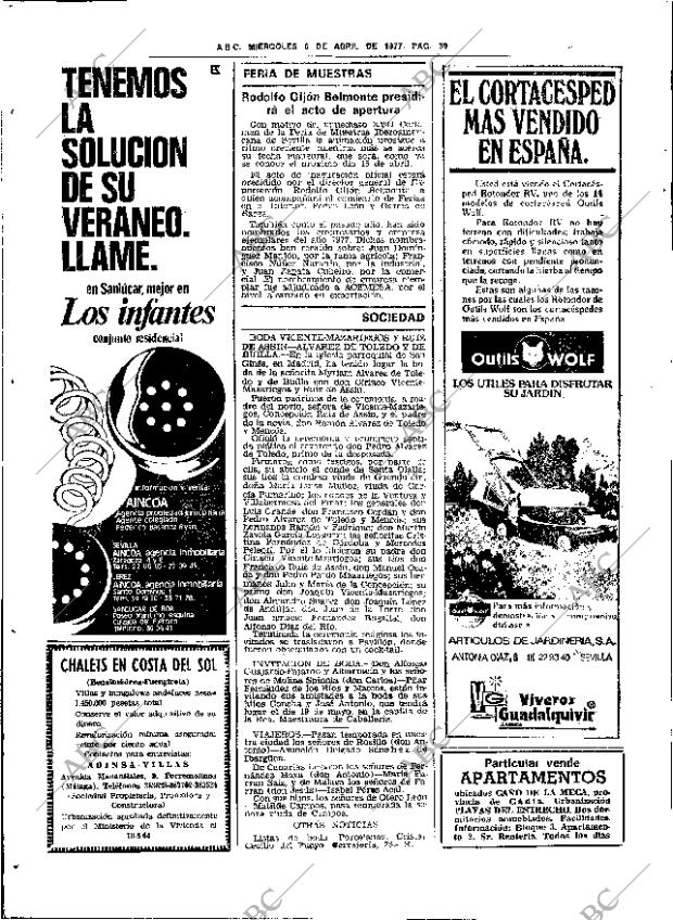 ABC SEVILLA 06-04-1977 página 44