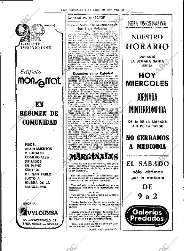 ABC SEVILLA 06-04-1977 página 46