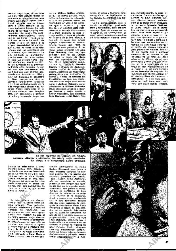 BLANCO Y NEGRO MADRID 06-04-1977 página 45