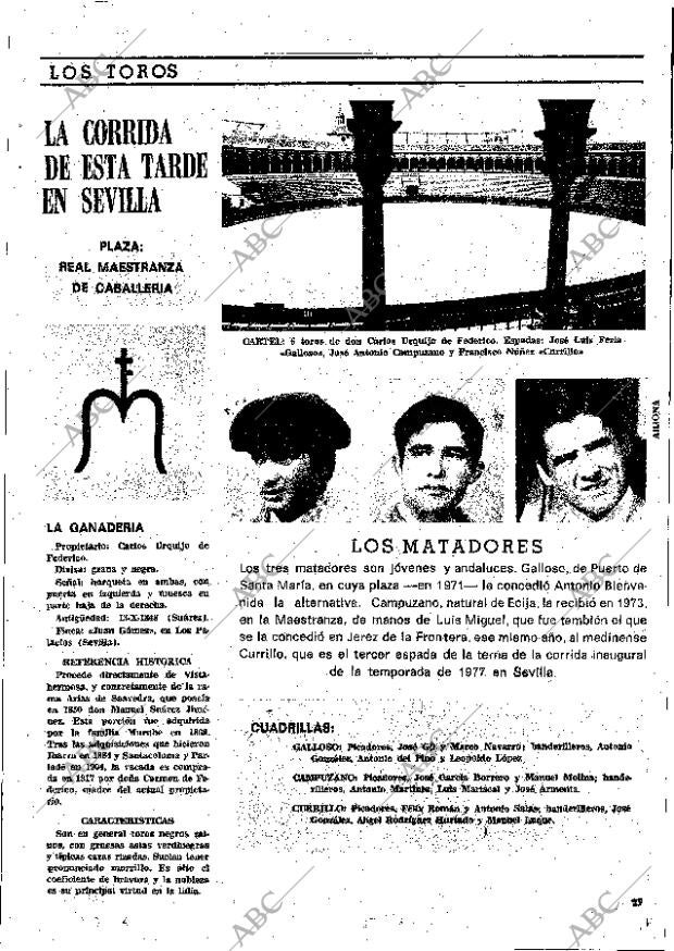 ABC SEVILLA 10-04-1977 página 29
