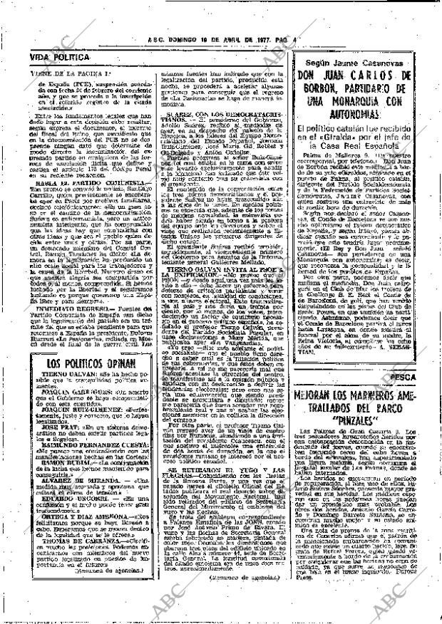 ABC SEVILLA 10-04-1977 página 34