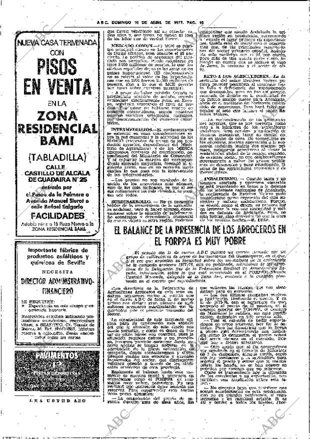 ABC SEVILLA 10-04-1977 página 40