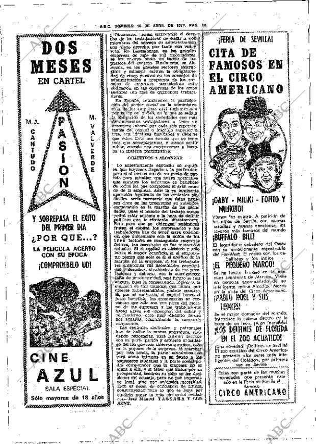 ABC SEVILLA 10-04-1977 página 44
