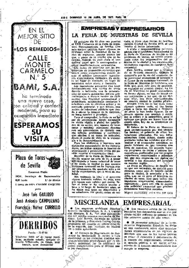ABC SEVILLA 10-04-1977 página 45