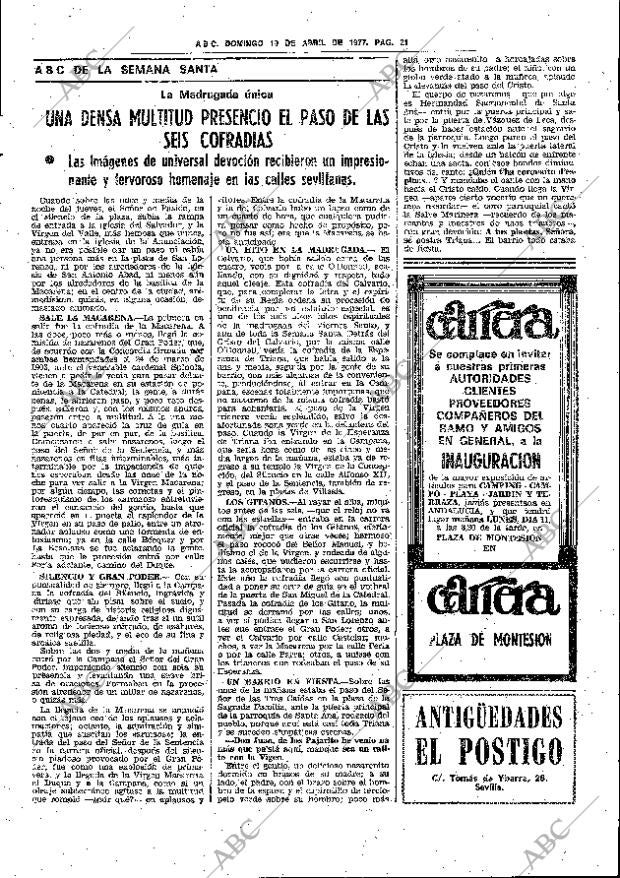 ABC SEVILLA 10-04-1977 página 51