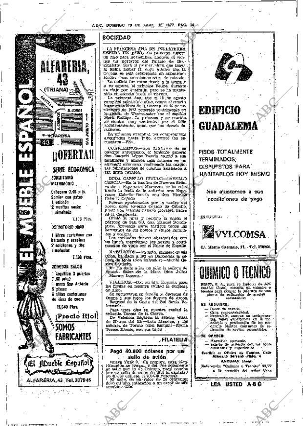 ABC SEVILLA 10-04-1977 página 60