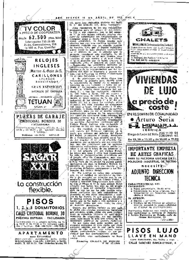 ABC MADRID 14-04-1977 página 20