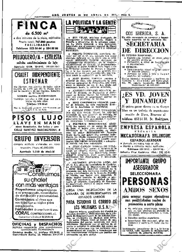 ABC MADRID 14-04-1977 página 24