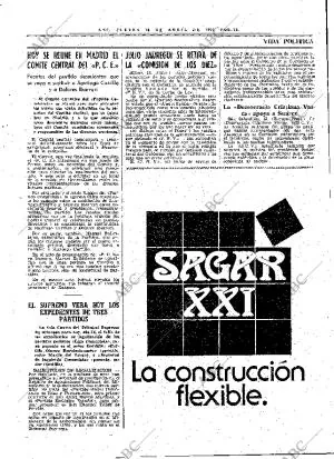 ABC MADRID 14-04-1977 página 27