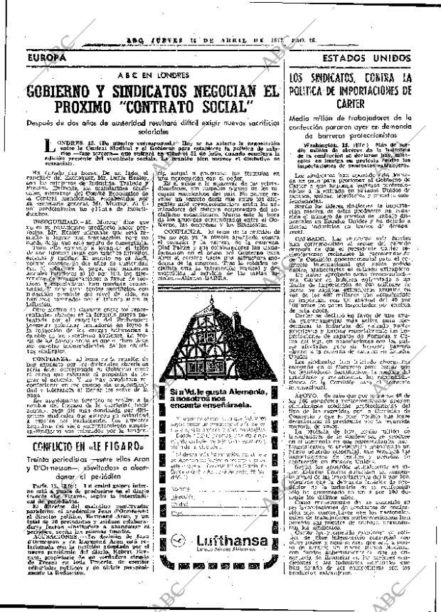 ABC MADRID 14-04-1977 página 42