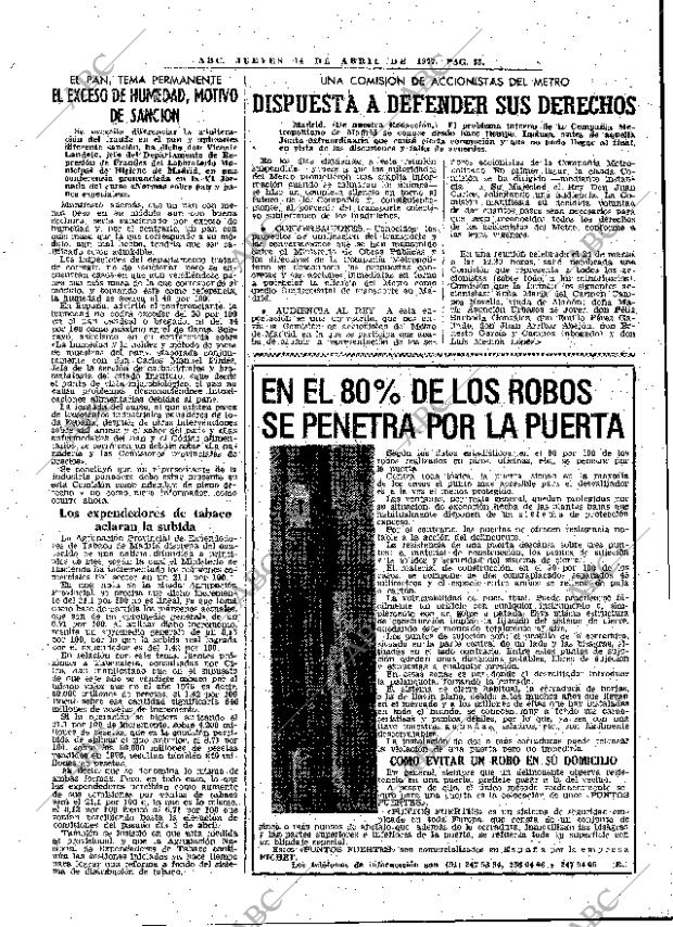 ABC MADRID 14-04-1977 página 49