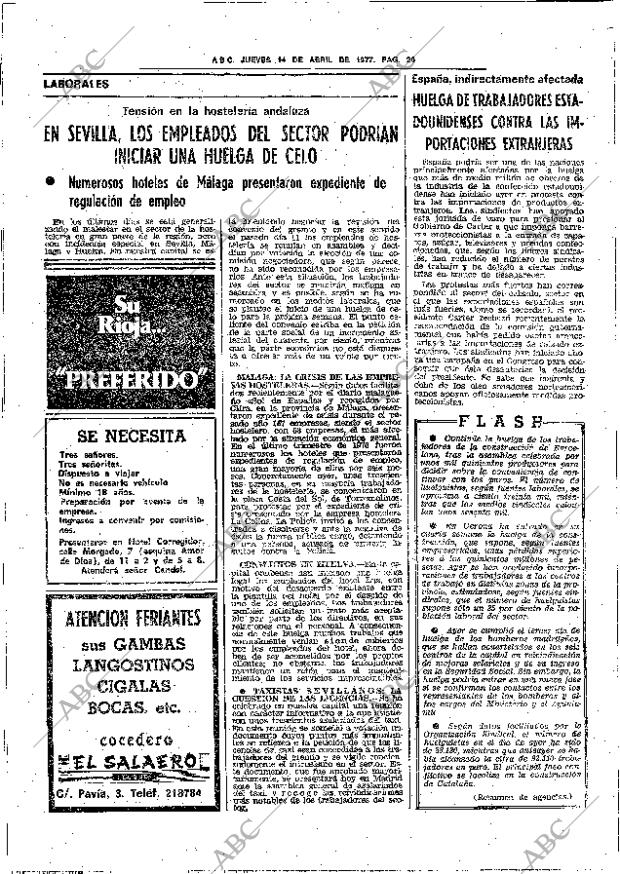 ABC SEVILLA 14-04-1977 página 48