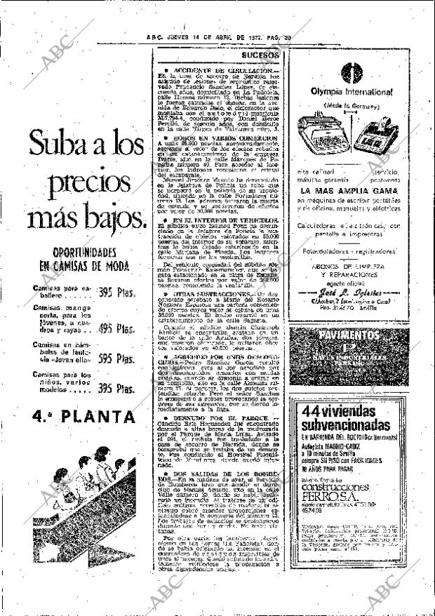 ABC SEVILLA 14-04-1977 página 58